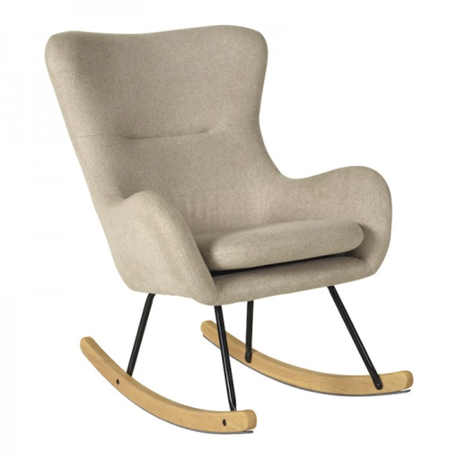 [403051] ZETEL, Chair Basic, desert, ecru, Rocking Adult, uni, textiel/hout, schommelstoel