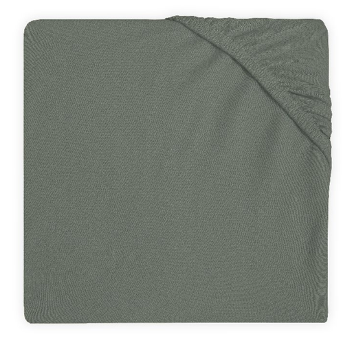 [401838] HOESLAKEN, 75x95cm, ash green, groen, vr park, uni, jersey, 100% katoen, 1 stuk(s), Noos