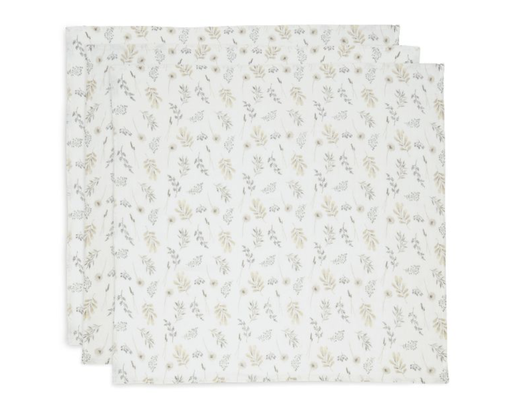 [434600] TETRA DOEK, 70x70cm, Small, Wild Flowers, all over wilde bloemen print, handdoek/luierdoek, 3 stuk(s), 2022