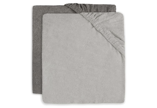 [447688] WASKUSSEN HOES, soft grey/storm grey, grijs, uni, badstof, 50x70cm, 2 stuk(s), 2022