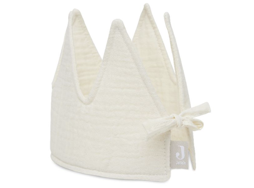 [461176] VERJAARDAGSKROON, ivory, Birthday Crown, afmeting: 12x35 cm, textiel, Party Collection, SS23