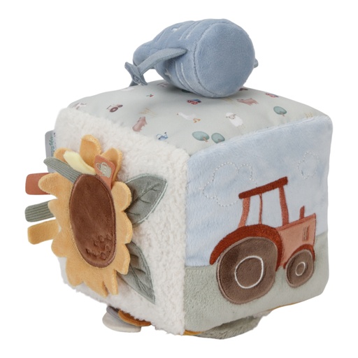 [470221] Little Dutch | Kubus Little Farm Activiteitenkubus