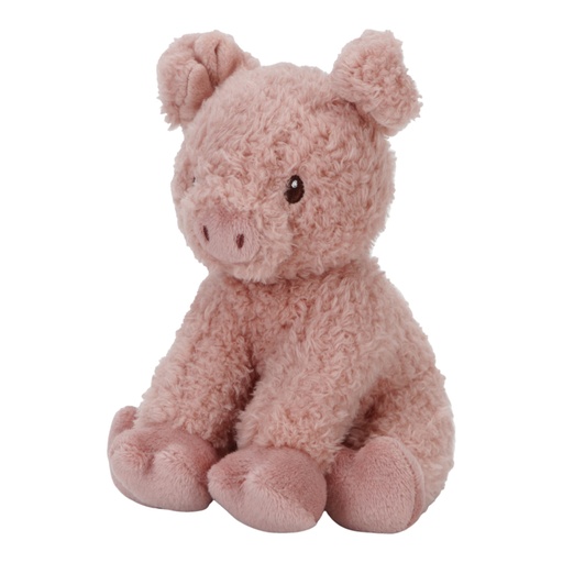 [470244] PLUCHE KNUFFEL, H17 cm, Knuffel varken, Little Farm, roze, varken, textiel, vanaf 0 maand, 2023