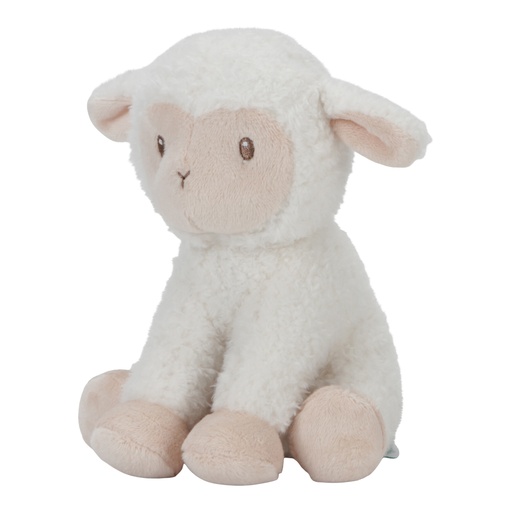 [470245] Little Dutch | Pluche Knuffel Little Farm Schaap Ecru H17cm