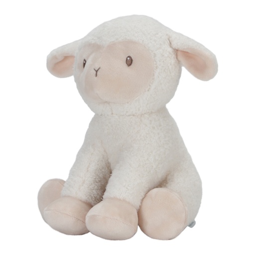 [470249] PLUCHE KNUFFEL, H25 cm, Knuffel schaap, Little Farm, ecru, schaap, textiel, vanaf 0 maand, 2023