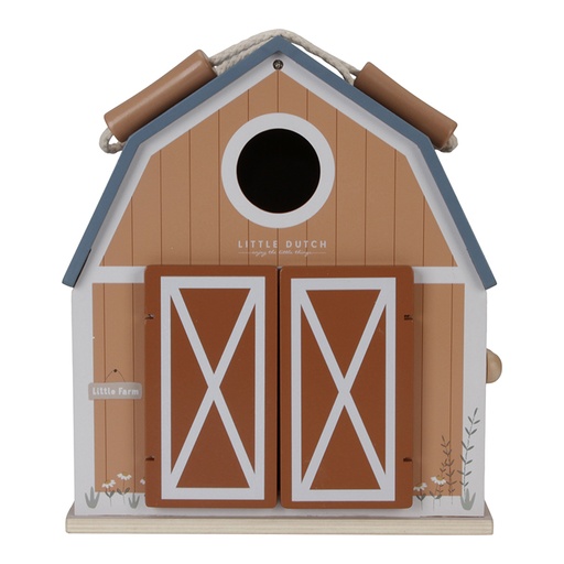 [470307] Little Dutch | Speelset Little Farm Poppenhuis Boerderij Hout +36M