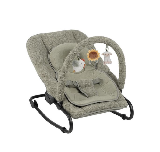 [479489] Little Dutch | Relax/Wipstoel Olive teddy Incl. Speelboog