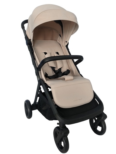 [479496] Little Dutch | Buggy Comfort Beige Compact Inklapbaar