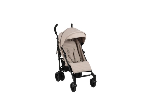 [479499] BUGGY, Paraplu buggy, beige, bruin, zwart aluminium frame, zwenkwielen, +boodschappenm, vierwieler, 2024