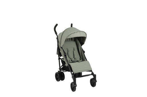 [479501] BUGGY, Paraplu buggy, olive, groen, zwart aluminium frame, zwenkwielen, +boodschappenm, vierwieler, 2024