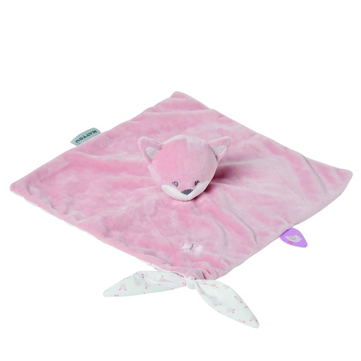 [460127] Nattou | Knuffeldoek / Doudou Alice the fox, Alice & Pomme roze