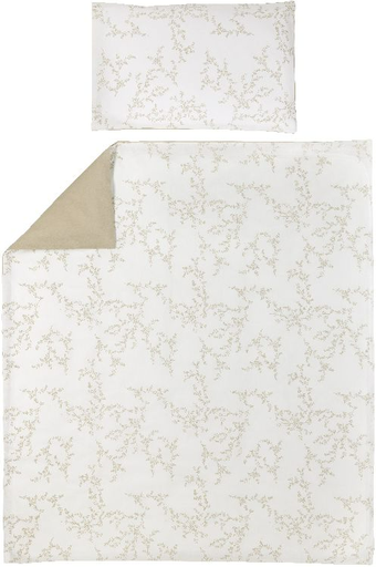 [438156] Meyco | Donsovertrek met Kussensloop Branches Sand 100x135