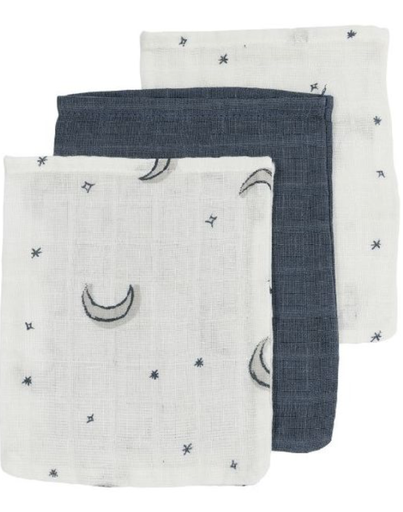 [472289] Meyco | Washandje Moon Indigo Tetra 3st 