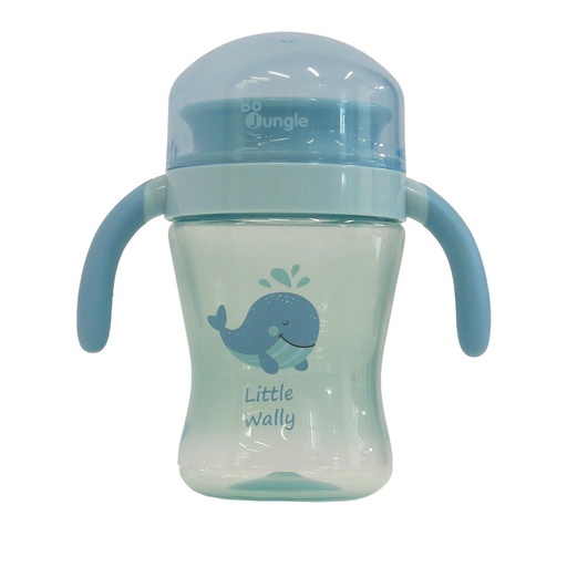 [482869] Bo Jungle | Drinkbeker Drinking Cup 360° Little Wally Blauw 240ml