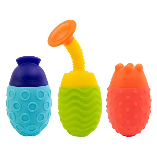 [482887] Sassy | Badspeelgoed Easy Squeezies Bath Play 3-pack