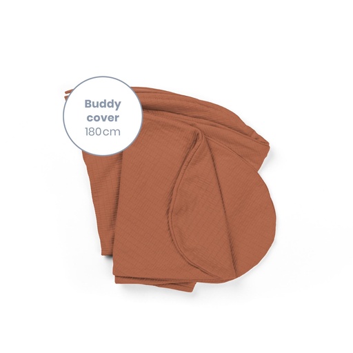 [431228] Doomoo | Positioneringskussenhoes Buddy cover terracotta