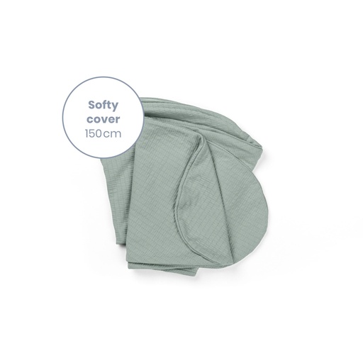 [452880] Doomoo | Positioneringskussenhoes Softy cover green