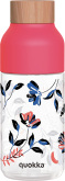 [481553] DRINKBEKER, 570 ml, Ice, Blooms, roze/ blauw/transparant, bloemen, kunststof, deksel, drinktuit, Ecozen, 1 stuk(s)