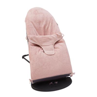 [368524] INLEGKUSSEN, Timboo, misty rose, roze, uni, vr relax Babybjorn, badstof/katoen, 40x76cm, met gordelopeningen