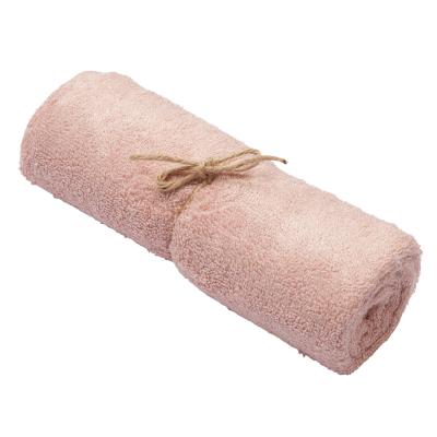 [374483] HANDDOEK, Timboo, Large, misty rose, roze, uni, bamboe, 74x110cm, 90% bamboe/10% polyester, 1 stuk(s)