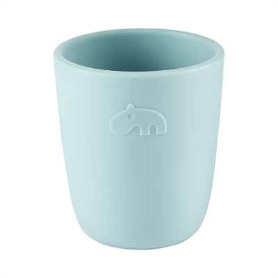 [377862] DRINKBEKER, 160 ml, Silicone Mini Mug, blue, blauw, uni/dierenprint, siliconen, 1 stuk(s), 2024