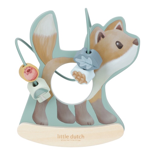 [490652] Little Dutch | Wiebeldier Forest Friends Vos Blauw +12M