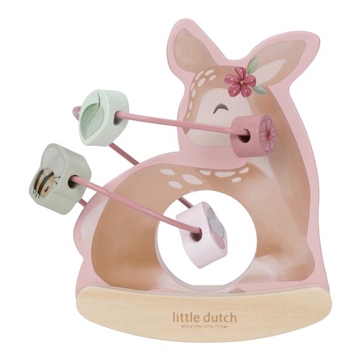 [LD7334] Little Dutch | Wiebeldier Fairy Garden Hert Roze +12M