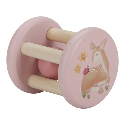 [490696] Little Dutch | Rammelaar Fairy Garden Roller Roze +3M