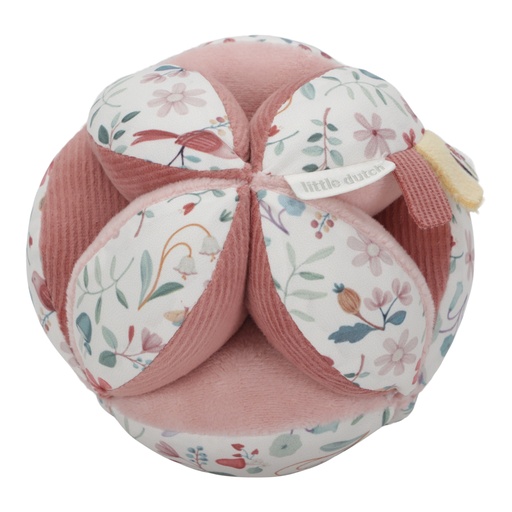 [490566] Little Dutch | Bal Fairy Garden Grijpbal Roze 0+M