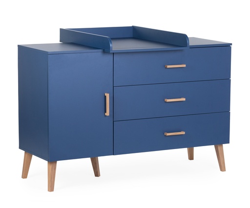 [468701] COMMODE, Bold Blue, MDF, 