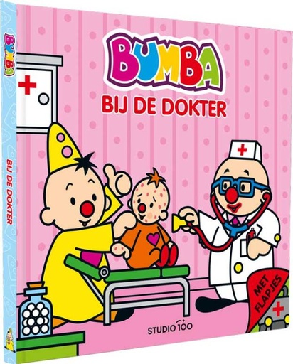 [500469] BUMBA PROMOTIEBOEKJE MET FLAPJES  "Bij de dokter"