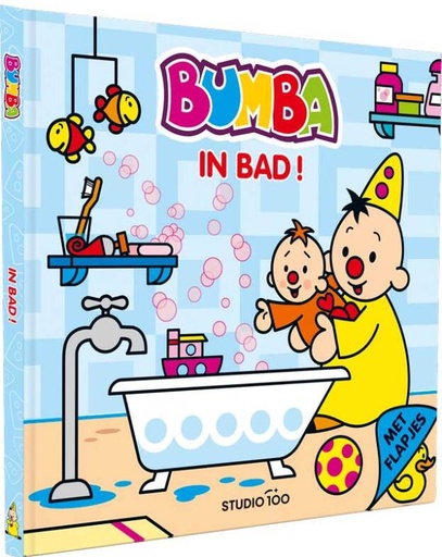 [500470] Bumba | Boek Met Flapjes In bad