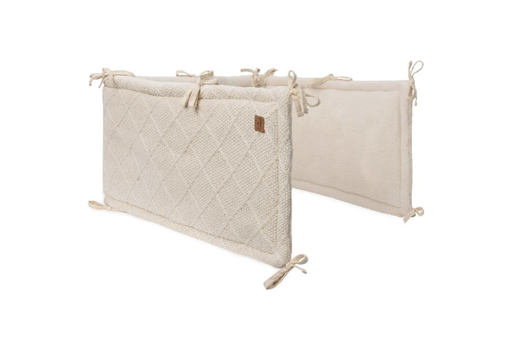 [510625] Jollein | Tochtkussen vr Babybed/Park Check Knit Oatmael