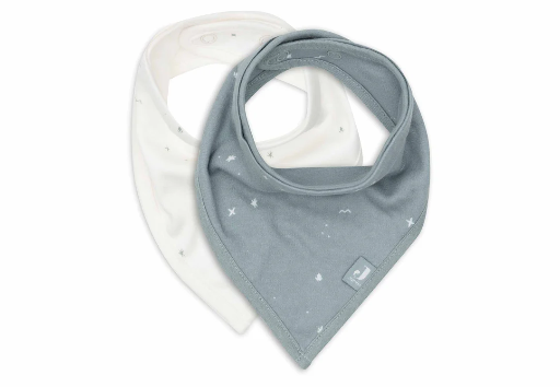 [510711] Bib Bandana Twinkling Sea Green (2pack)