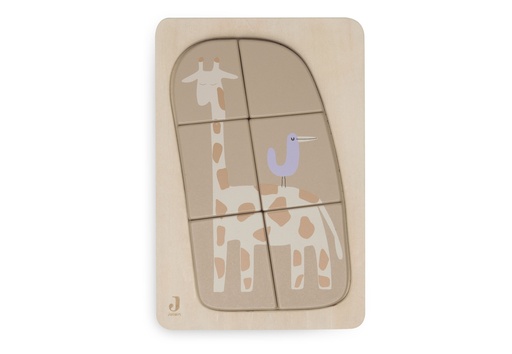 [510777] Jollein | Puzzel giraffe hout