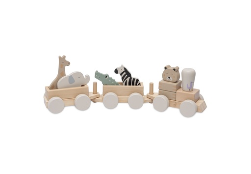 [510786] Wooden Toy Train Jungle Jambo