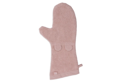 [510792] Washcloth Terry Ears Wild Rose