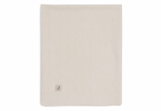 [510811] Blanket Cradle 75x100cm Cosy Knit Ivory