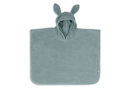 [510837] Jollein | Poncho Badstof Sea Green