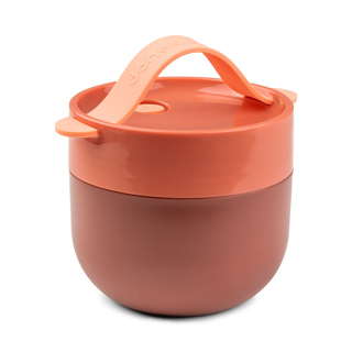 [456683] Done by Deer | Bewaarpotje To Go Lunch Bowl Papaya 550ml