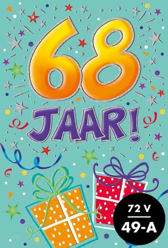 [521058] Artige | Wenskaart That Funny Age 68