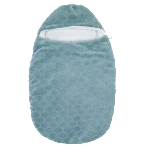 [522538] Nattou | Babynest Wavy - kopergroen