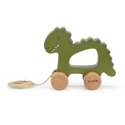 [523097] Trixie | Houten trekspeeltje - Mr. Dino