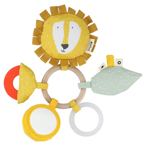 [523108] Trixie | Activiteitenring Mr. Lion Geel 8x24cm