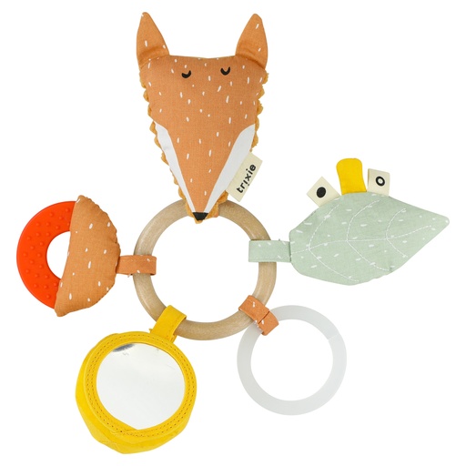 [523110] Trixie | Activiteitenring Mr. Fox Oranje 8x24cm