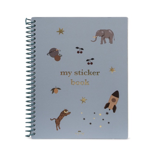 [524607] Konges Slojd | Boek My sticker Book Green