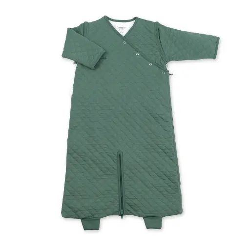 [525061] Bemini | Slaapzak 1,5 TOG pady quilted green jersey 4-12 M