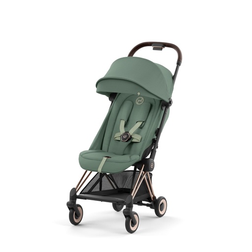 [463734] Cybex | Buggy Coya Leaf Green Frame Rosegold Alu