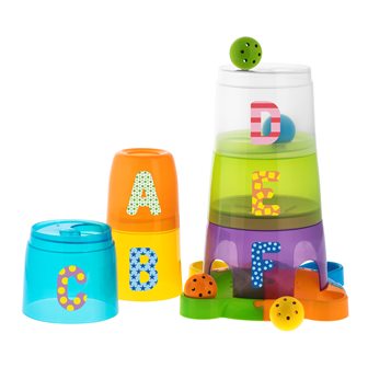 [530007] Chicco | Stapelpyramide Stack & Fun met Ballen