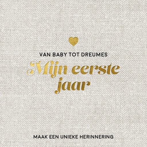 [531217] De Lantaarn | Boek Mijn Eerste Jaar Babyboek - Maak Een Unieke Herinnering